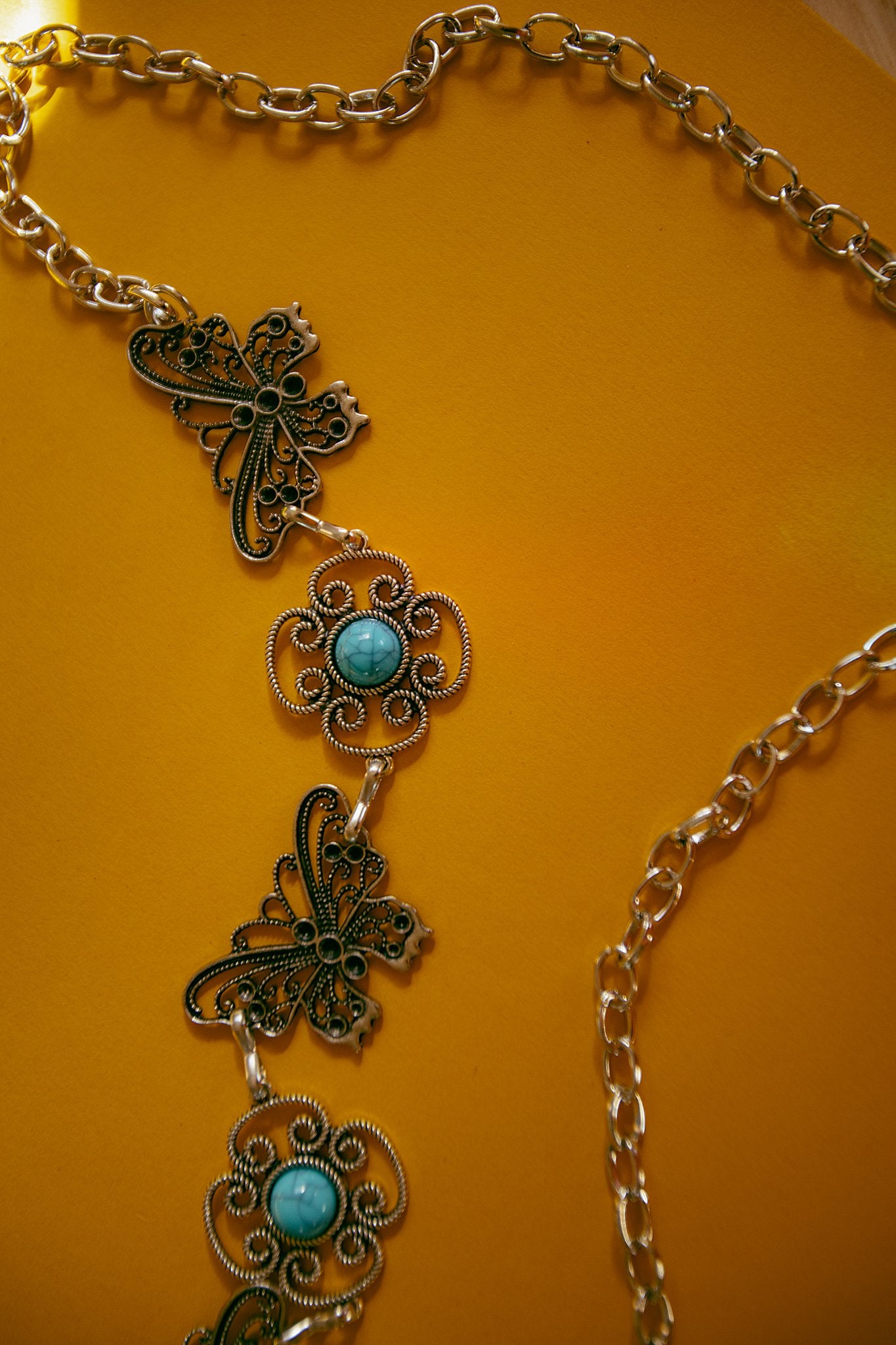 Butterfly Chain Belt