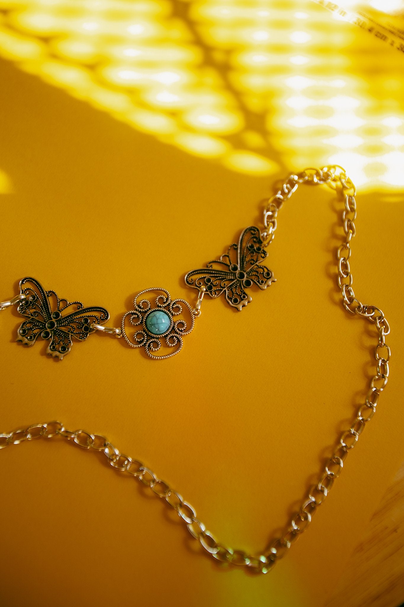 Butterfly Chain Belt