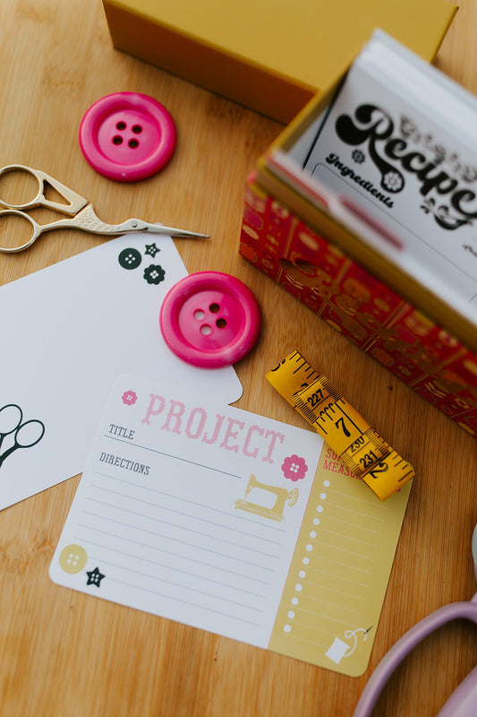 Crafty Recipe Card (6 Pack)
