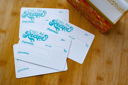Retro Recipe Card Farmer (12 Pack)