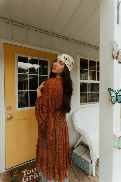 Granny's Ruffle Tunic Pumpkin