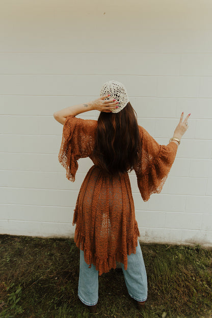 Granny's Ruffle Tunic Pumpkin