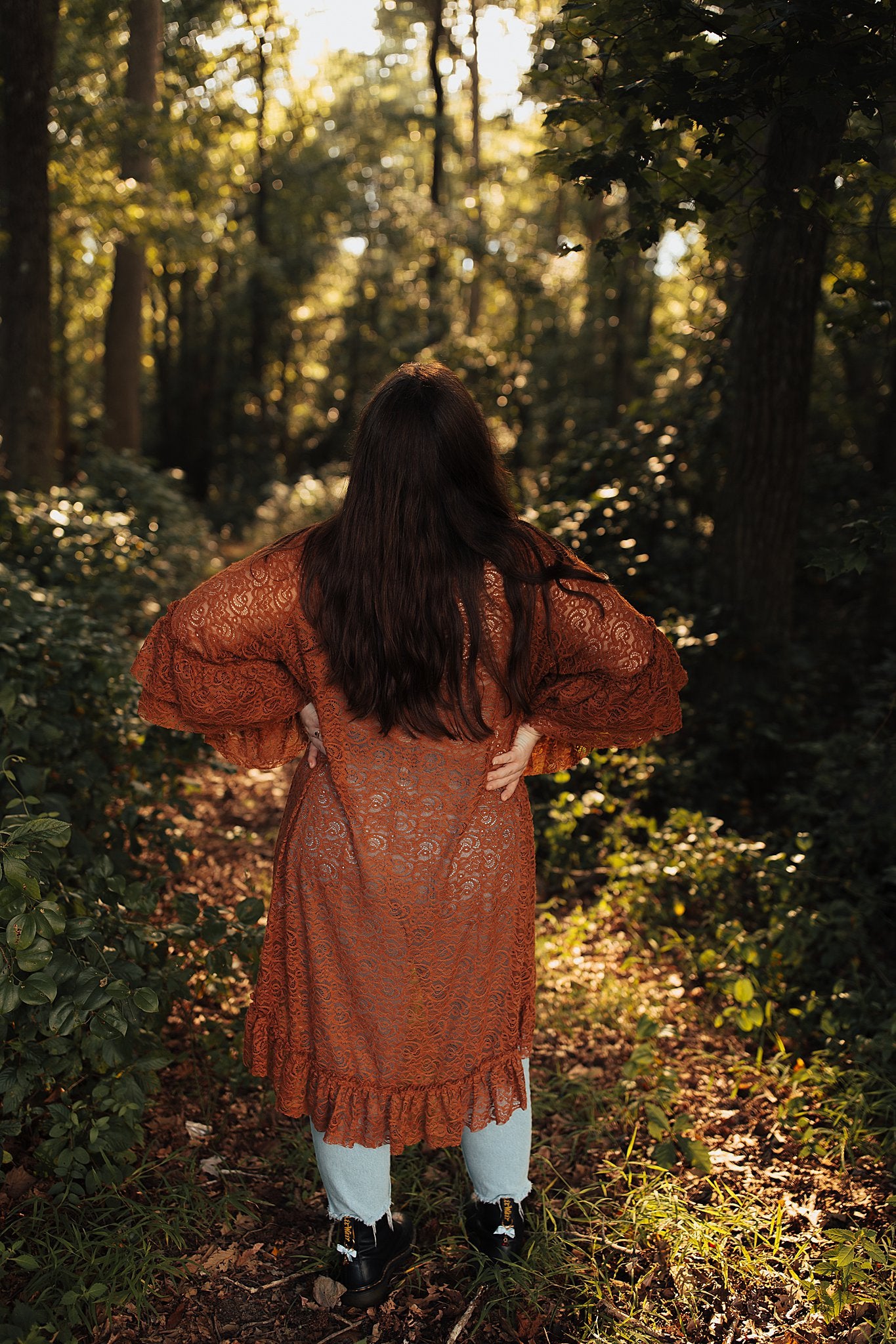 Granny's Ruffle Tunic Pumpkin