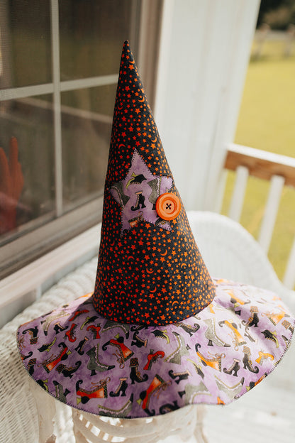 Witch Hat Halloween Shoes