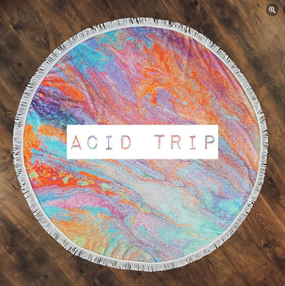 Acid Trip Beach Towel/Blanket