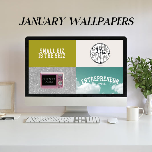 January Wallpaper Set