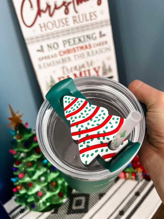 Christmas Cookie Tumbler Topper