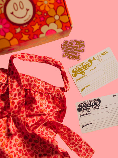 Strawberry Apron BUNDLE