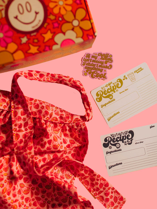 Strawberry Apron BUNDLE