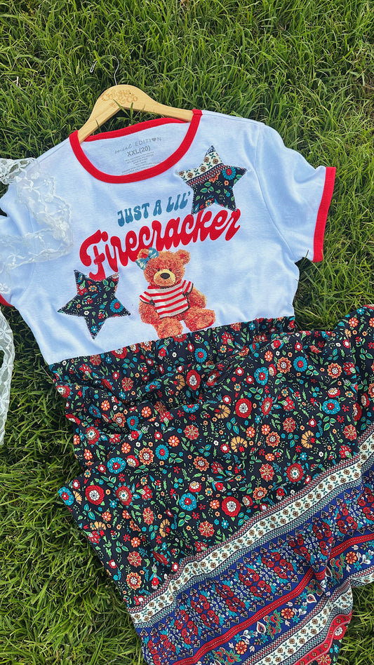 Firecracker Tee Maxi Medium