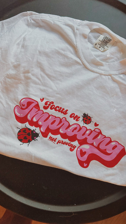 Focus On Improving heavyweight t-shirt