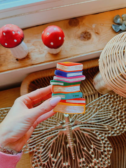 Bookish Hair Clip