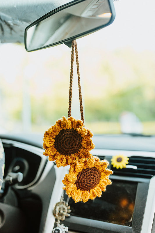 Sunflower Car Accessory