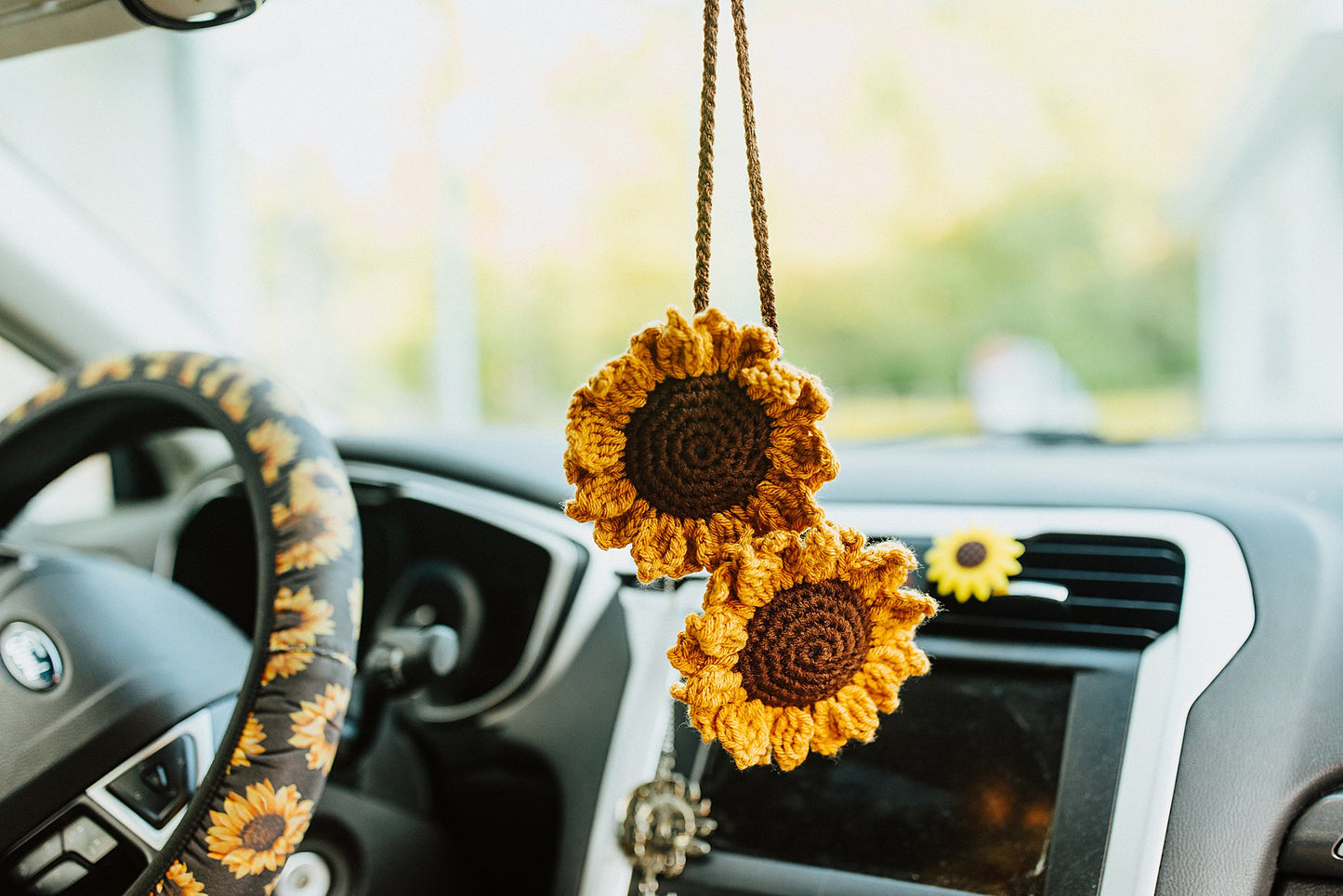 Sunflower Car Accessory