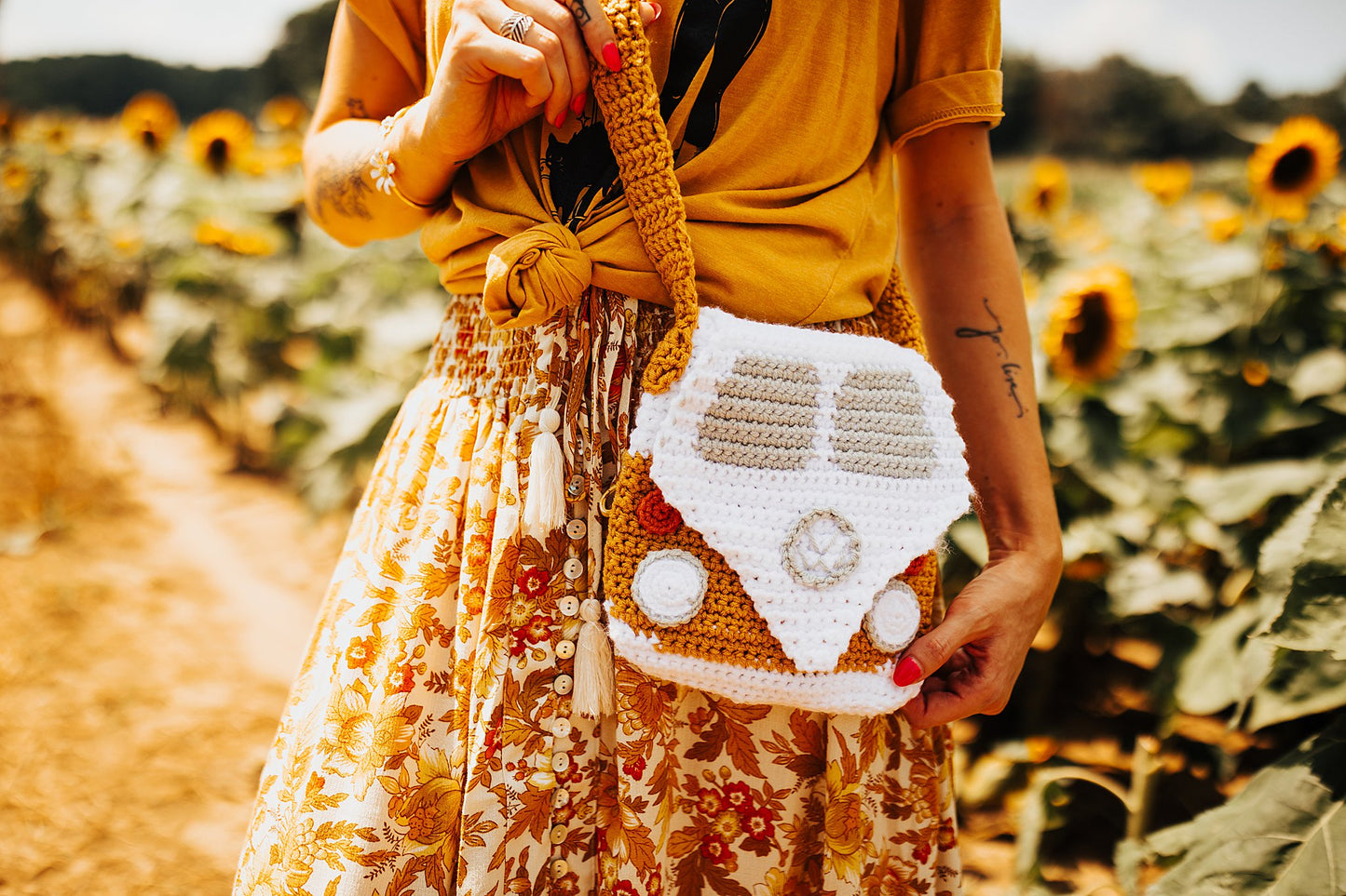 Hippie Van Bag Crochet