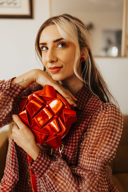Red Bow Bag