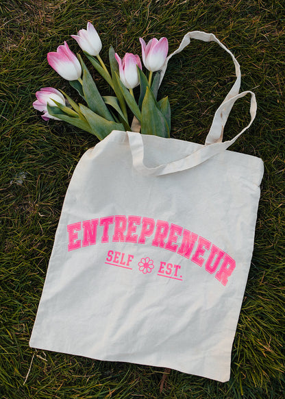 Entrepreneur Canvas Tote Bag
