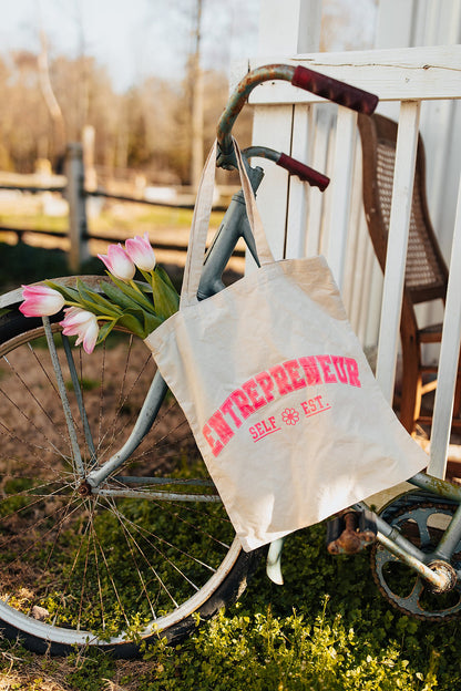 Entrepreneur Canvas Tote Bag