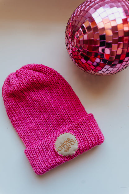 Chicka & Co Beanie - Hot Pink