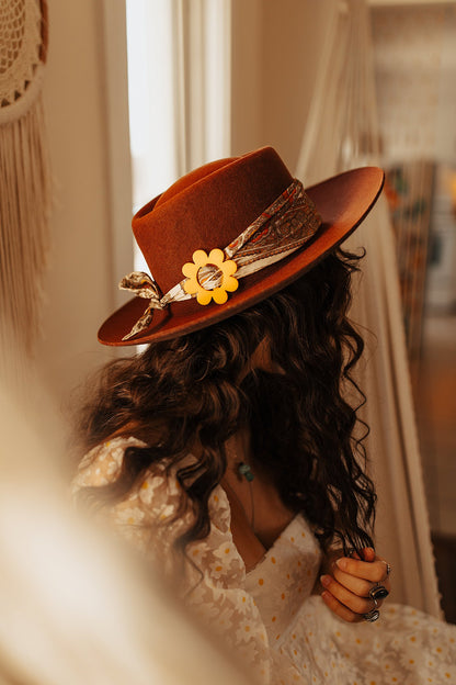 Chicka Cuff Daisy Yellow
