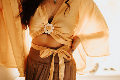 Chicka Cuff Daisy Yellow